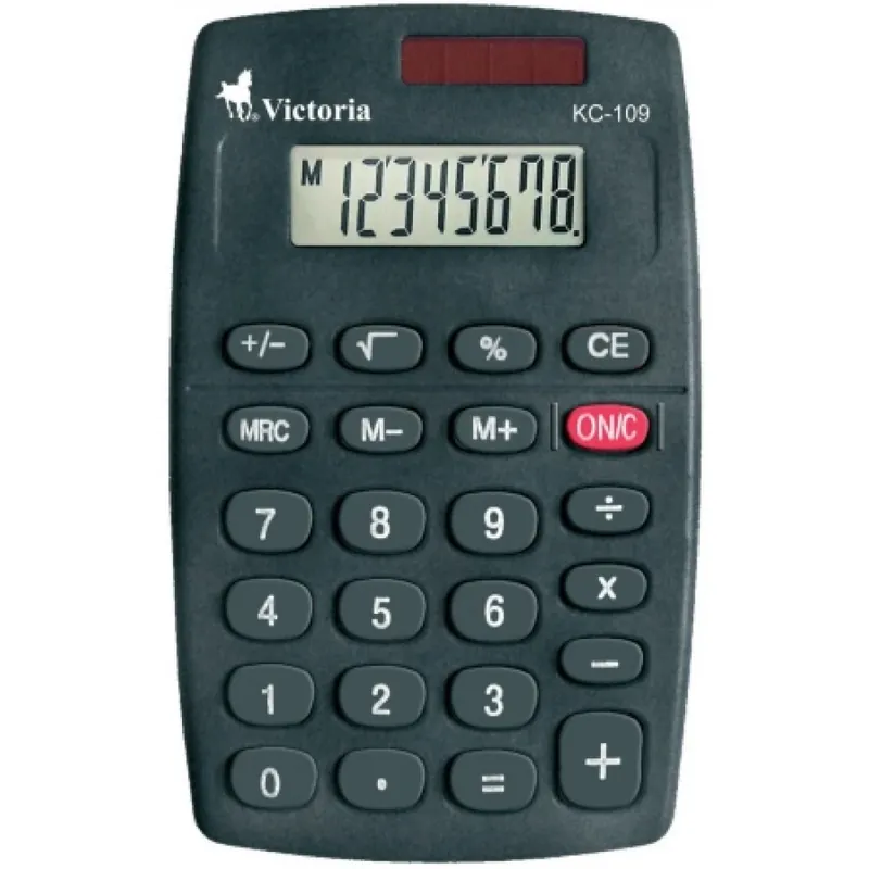 Doar azi VICTORIA Calculator de buzunar 8 digit elem+napelem