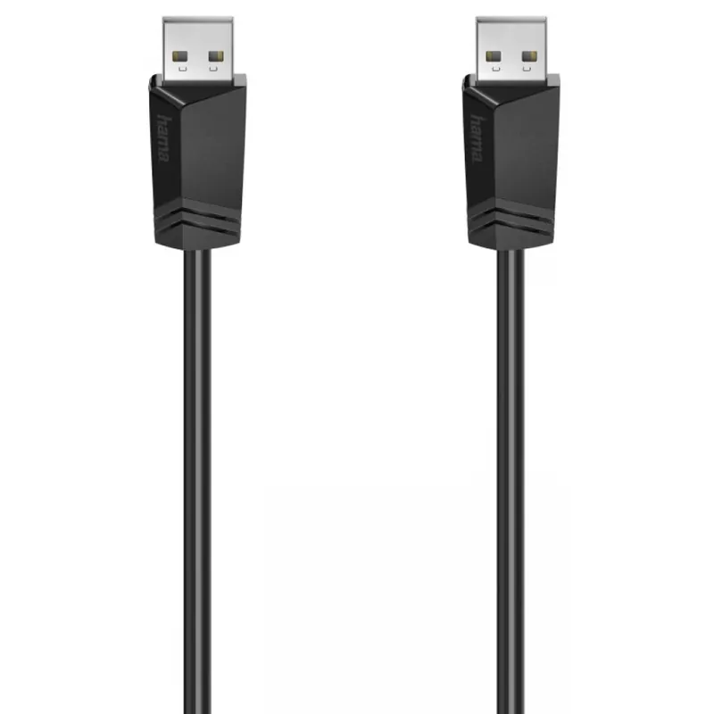Disponibil imediat HAMA USB Conector Negru 1.5m 200601