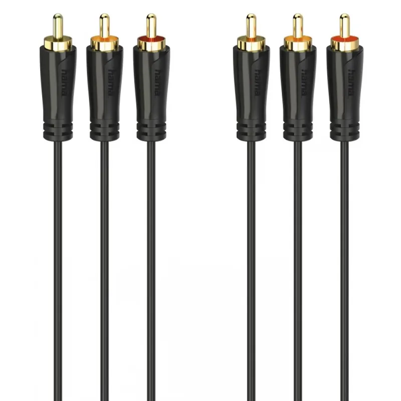Preț promoțional HAMA RCA Conector Negru 1.5m 205150