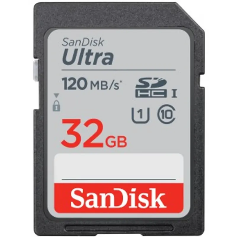 Bestseller SANDISK Ultra 32GB SDHC 10 MB/s 186496
