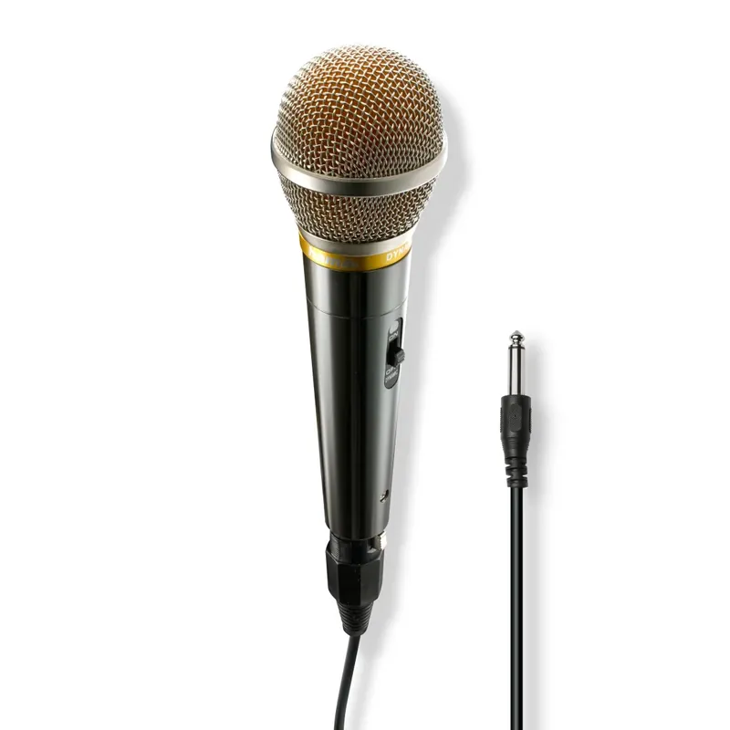 Retur gratuit HAMA 46006 Vocal Pro Dinamic mikrofon 6.35mm 3m cablu