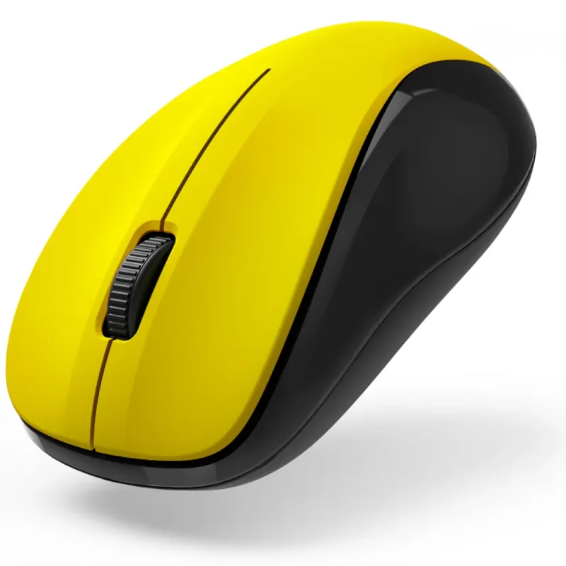 HAMA 173023 MW-300 Wireless v2 galben Reducere specială