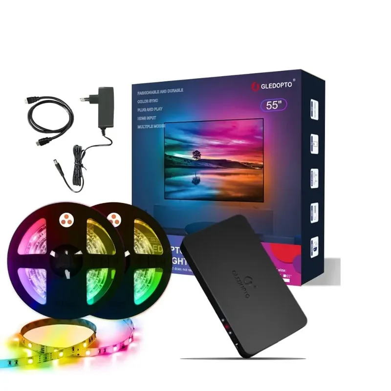 Cumpără online GLEDOPTO GL-SN-003K TV HDMI Sync TV háttérfény LED bandă set 3.0