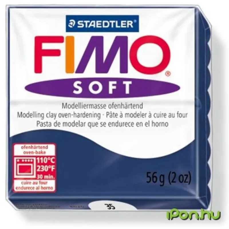 FIMO plastilină 56 g arde-out Soft Windsor albastru Popular