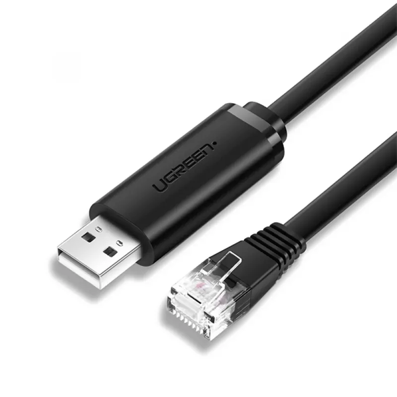 UGREEN USB RJ-45 Convertor Negru 3m 60813 Cumpără acum