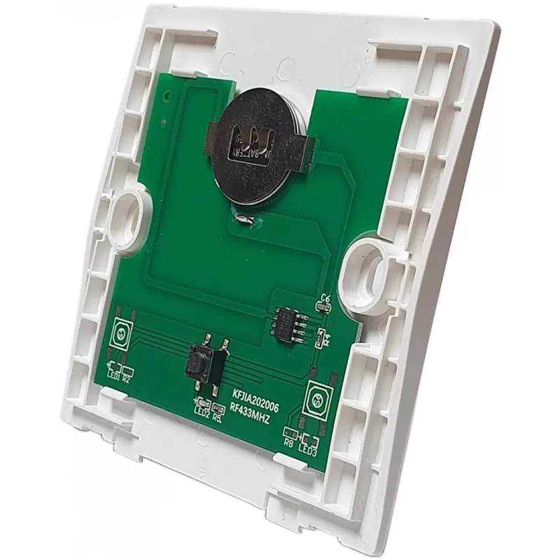 SMARTWISE SMW-KAP-BRFW1-NFP BRF1 1 gombos wireless RF mural comutator faţă fără Super ofertă