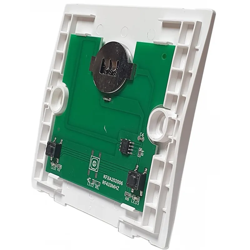SMARTWISE SMW-KAP-BRFW2-NFP BRF2 2 gombos wireless RF mural comutator faţă fără Mai ieftin