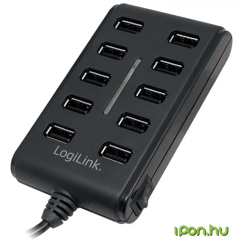 Ieftin LOGILINK USB 2.0 Hub 10-Port