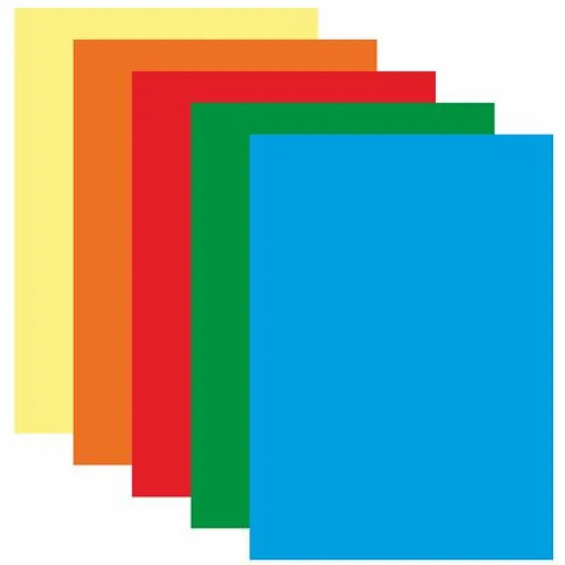 Chilipir Color hârtie A4 80g 5x 5 lap mixt colorate