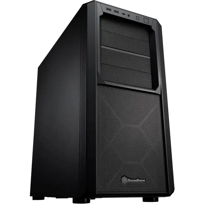 Livrare expres SILVERSTONE SETA D1 carcasă negru