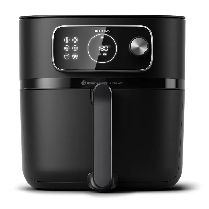 Ofertă exclusivă PHILIPS HD9876/90 Airfryer Combi XXL Aer fierbinte cuptor Negru