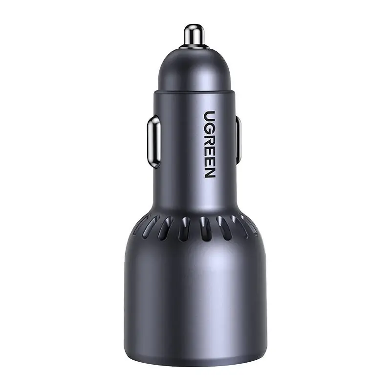 UGREEN EC703 Mașină încărcător USB + 2x USB-C 75W negru Livrare gratuită