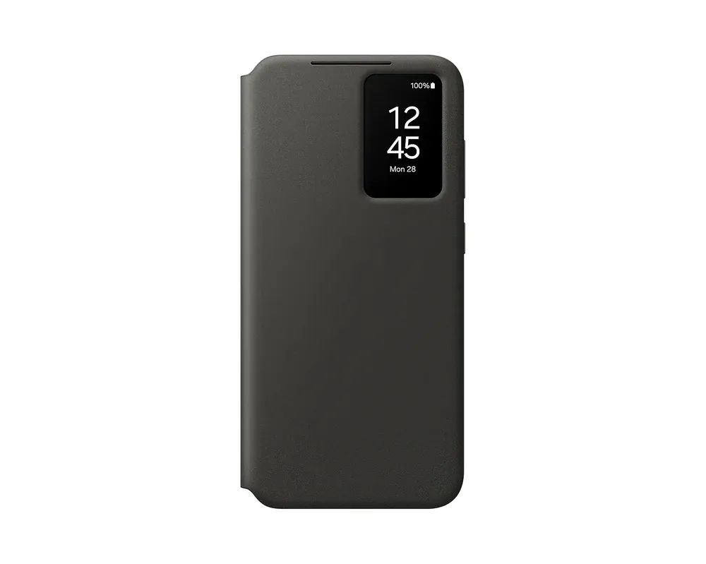 Preferatul clienților SAMSUNG EF-ZS721C Smart View Wallet Case Samsung Galaxy S24 FE negru
