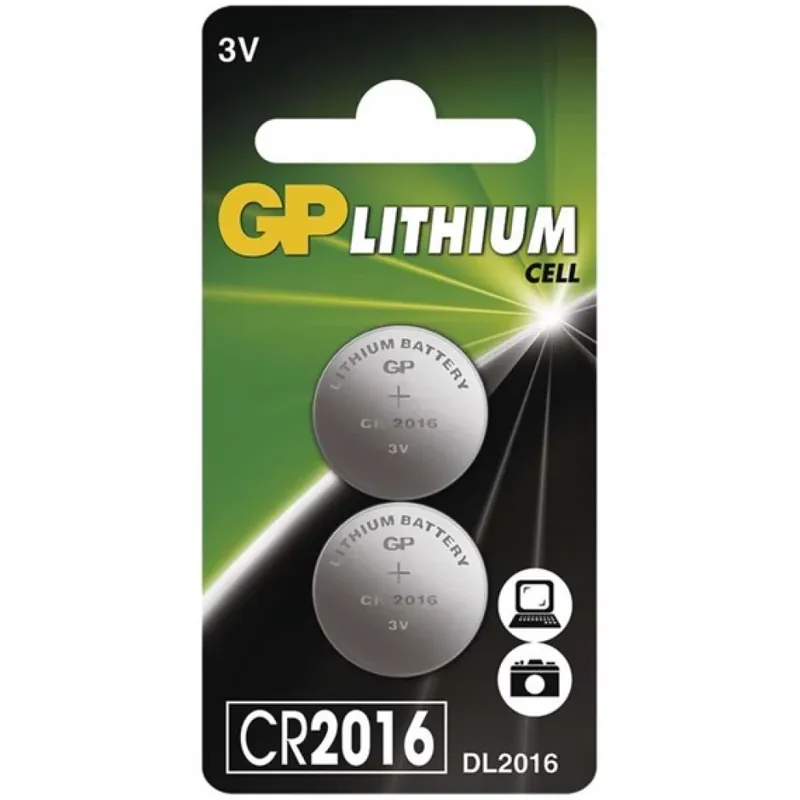 Ieftin GP CR2016 Lithium baterie buton (CR) 2buc