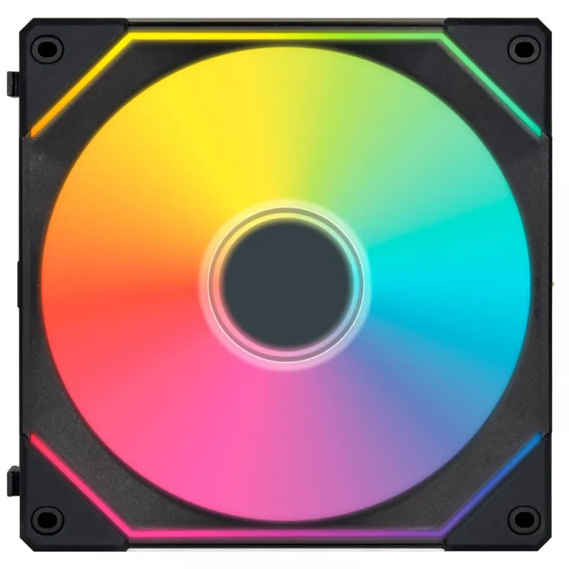 LIAN LI UNI FAN SL-INF 140mm negru Livrare gratuită