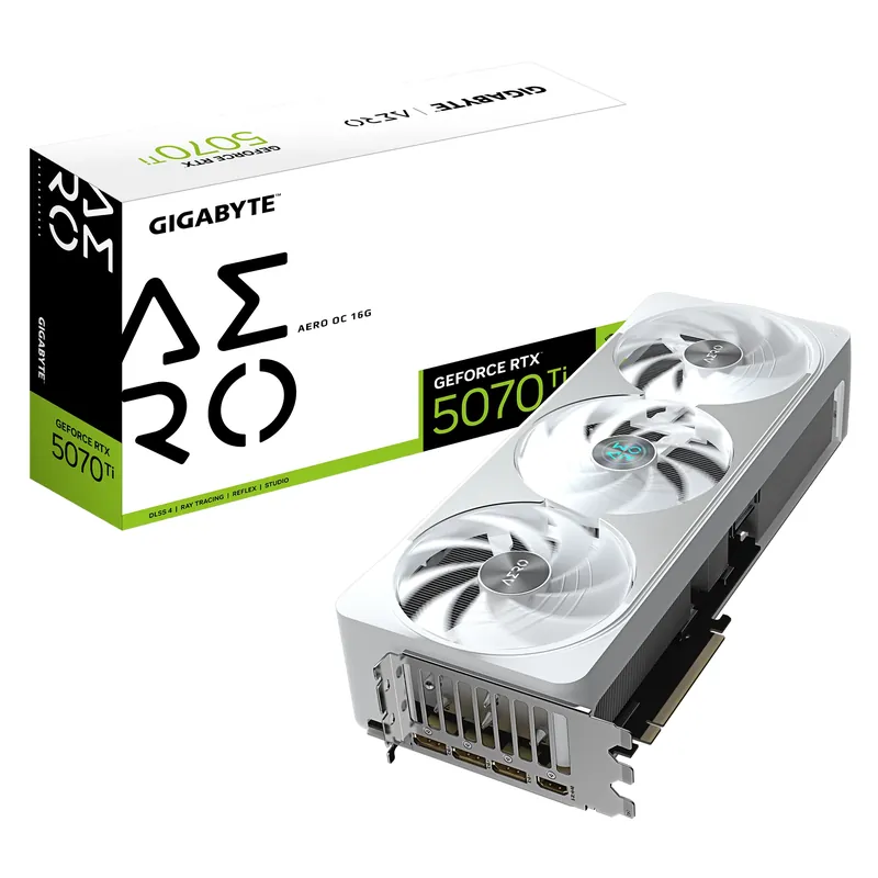 Disponibil imediat GIGABYTE GV-N507TAERO OC-16GD AERO OC GeForce RTX 5070 Ti 16GB GDDR7 DLSS4 + Nvidia_Pragmata