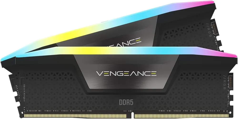 Doar azi CORSAIR 32GB Vengeance RGB DDR5 6000MHz CL38 KIT CMH32GX5M2B6000C38